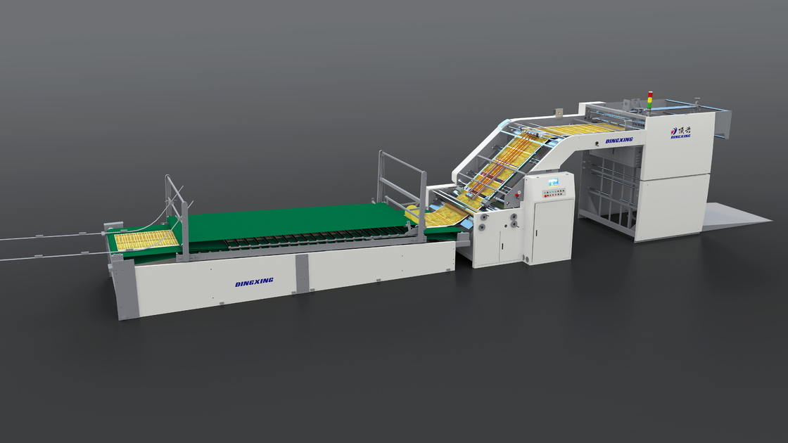 Corrugated 1450mm*1450mm High Speed Flute Laminator Machine DX-1450