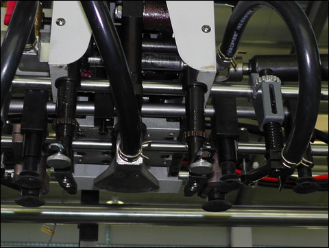 CE 5 Layers Corrugated Box Flute Lamination Pasting Machine PLC Control