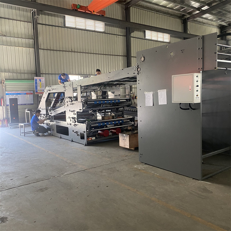 High Speed Corrugated Box Flute Laminator 2 3 5 7 Ply