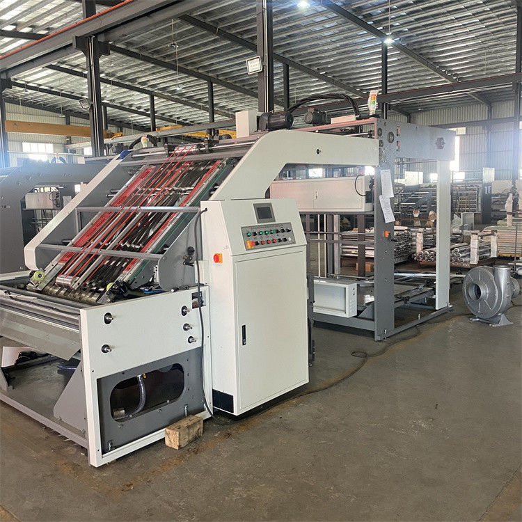 Cartons Quick Flute Lamination Machine Equipped with Optional Leading-edge Feeder Delivering Smooth Packaging Operations