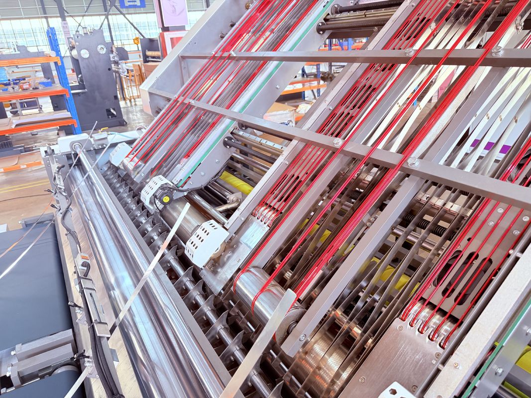 Remote System Optional Flute Bonding Machine Automatic Flute Laminator Offering Automated Control for Corrugated Board Assembly