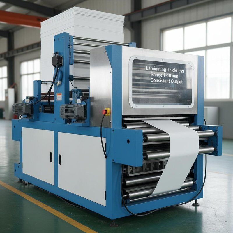 Back Feeder High Speed Laminating Machine Including Laminating Thickness Range 1 to 10 Mm Designed for Consistent Output