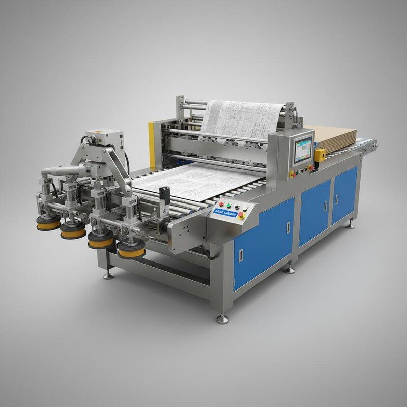 Highspeed Laminator Rapid Flute Lamination Device Featuring Leading-edge Feeder Suitable for Corrugated Board Processing