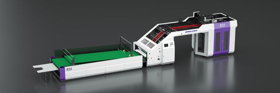 Highspeed Laminator High Speed Flute Laminator Paper Membrane Material Laminating Thickness Range 1 to 10 Mm Industrial Packaging Equipment