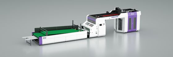 Laminating Thickness Range 1 to 10 Mm Fast Flute Sheet Laminator with Optional Leading Edge Feeder Providing Sheet Handling